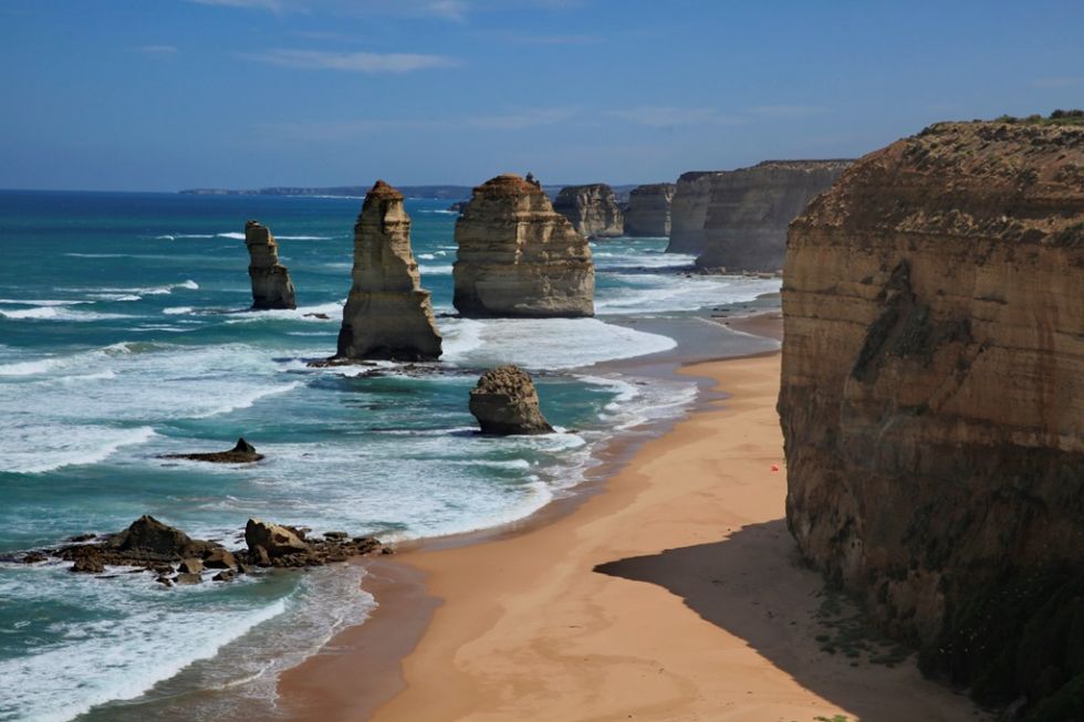 dwunastu apostolow, great ocean road, melbourne, australia