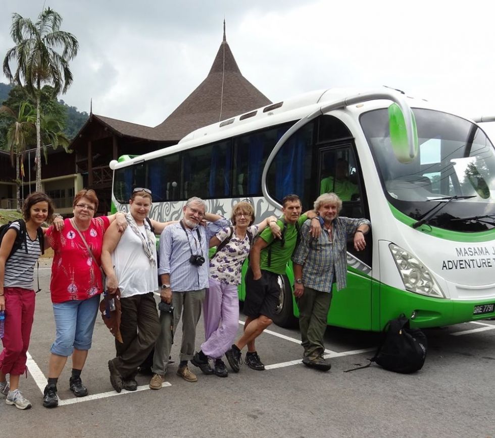 grupa Logos Travel Marek Sliwka podczas wyprawy Filipiny - Borneo - Brunei