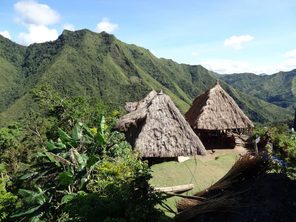 egzotycznych, filipinskich krajobrazow wiosek