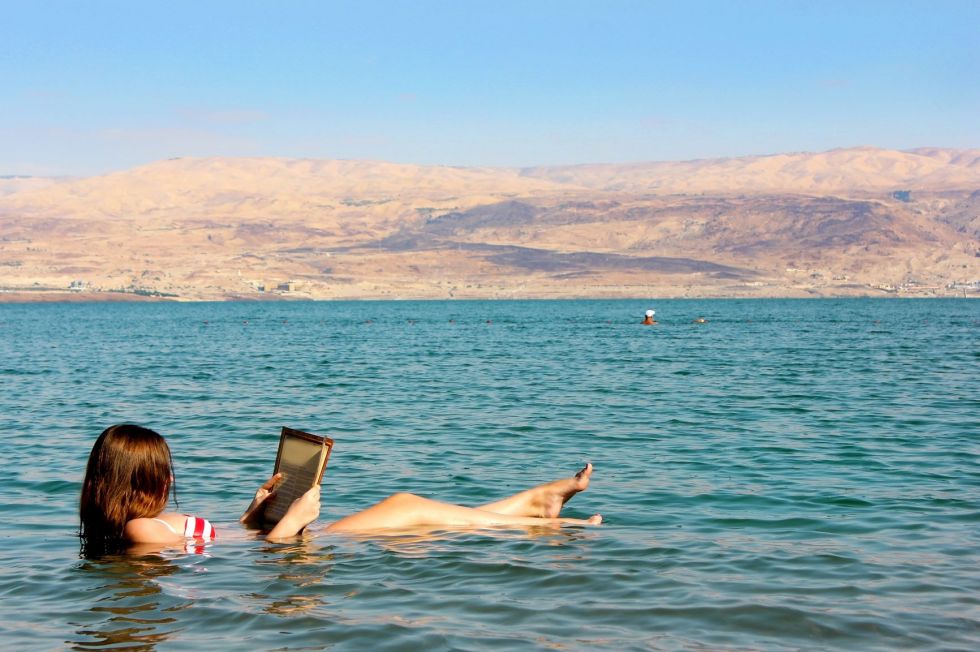 morze martwe w okolicach izraela