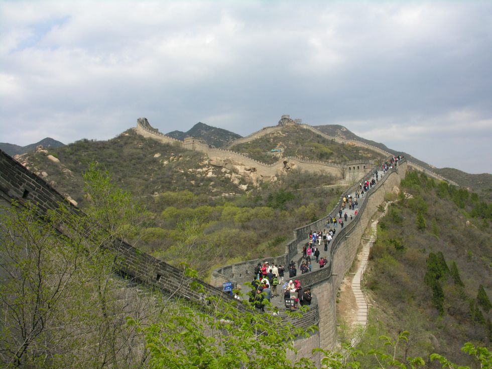 Wielki Mur Chiński, niesamowity spacer.