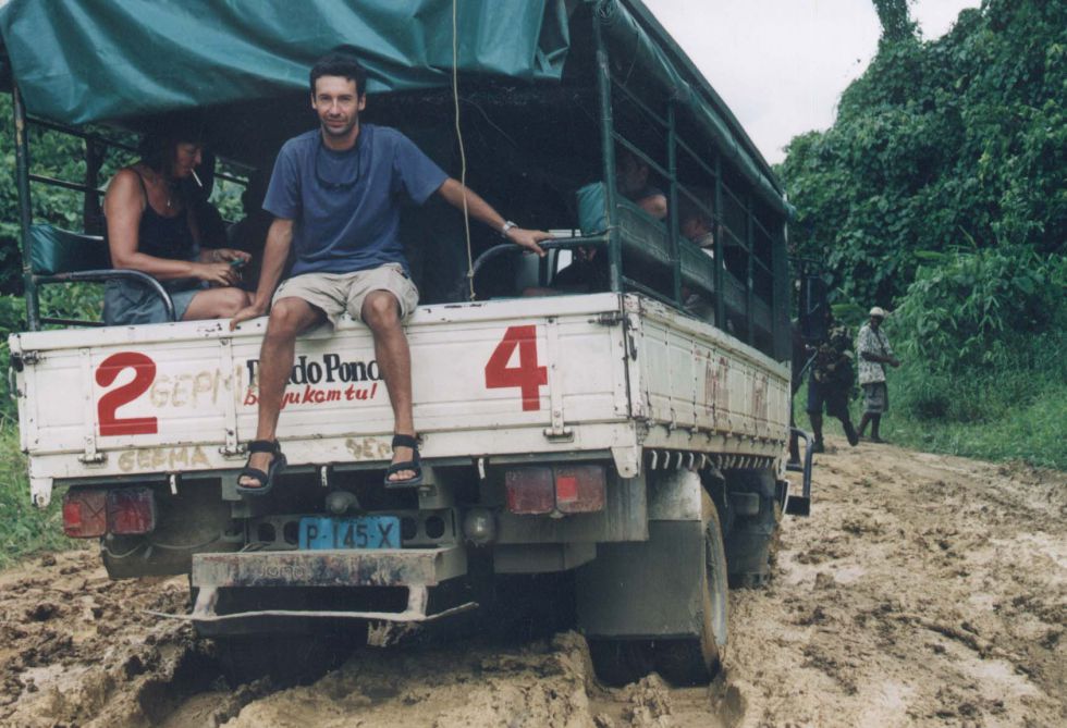 Droga Papua Nowa gwinea jeep