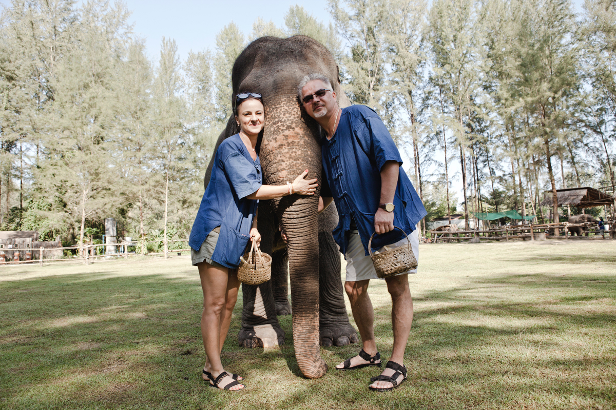 khao lak wioska słoni tajlandia