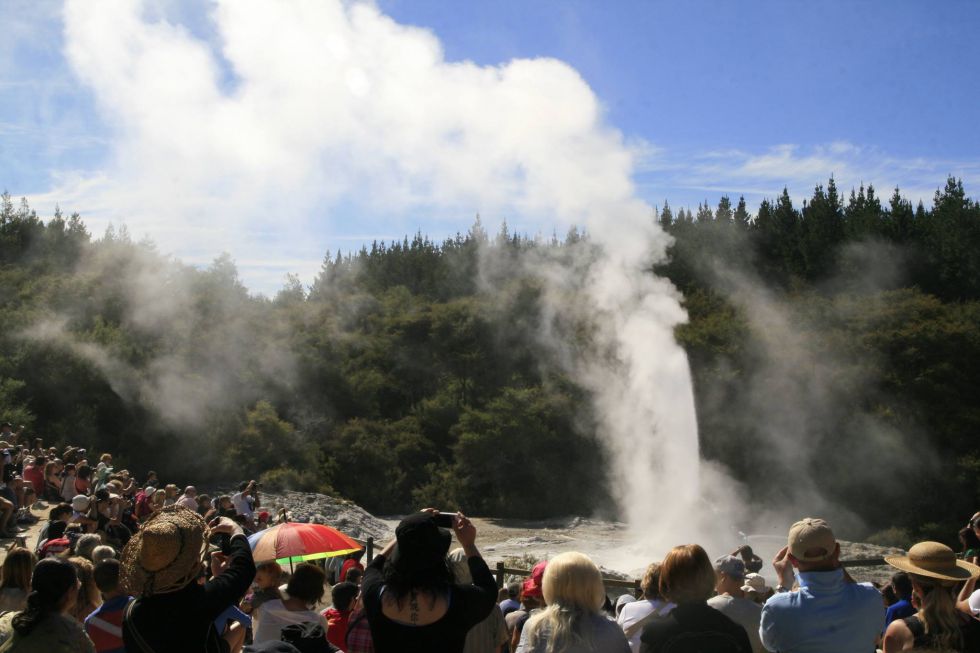 Gejzery w Rotorua