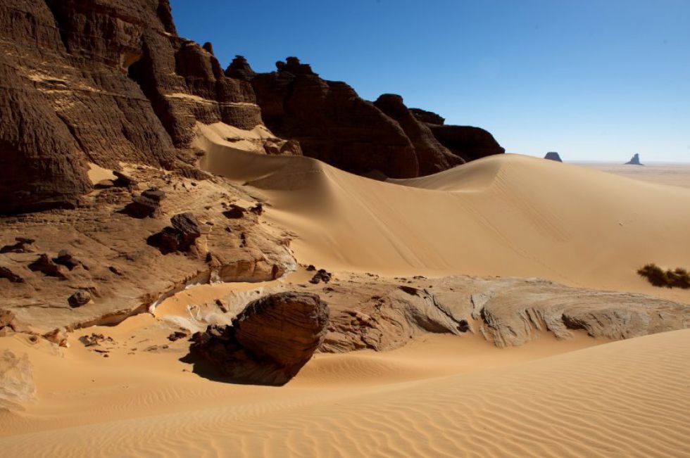 Formacje skalne - Czad, Sahara