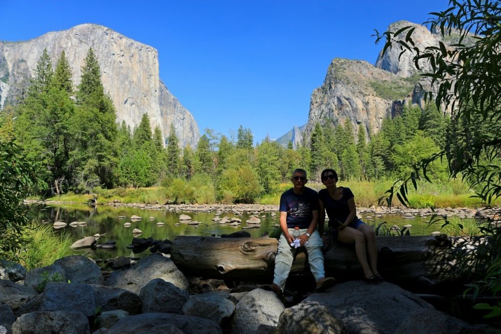 nasi turysci w parku yosemite