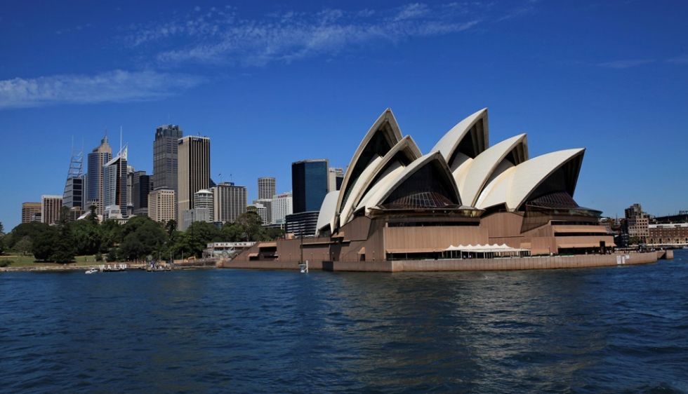 Widok na Operę w Sydney, Australia