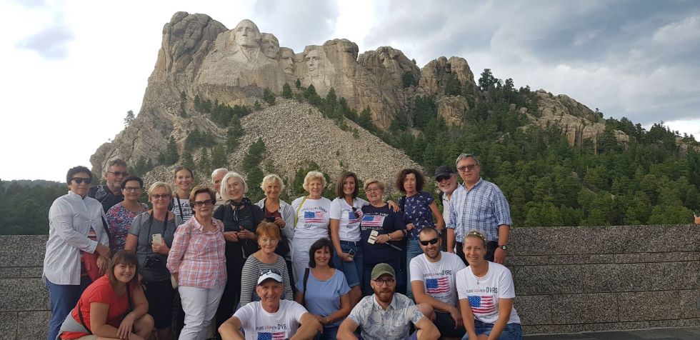 Mount Rushmore w USA